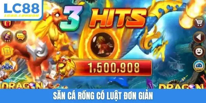 Săn cá rồng có luật đơn giản